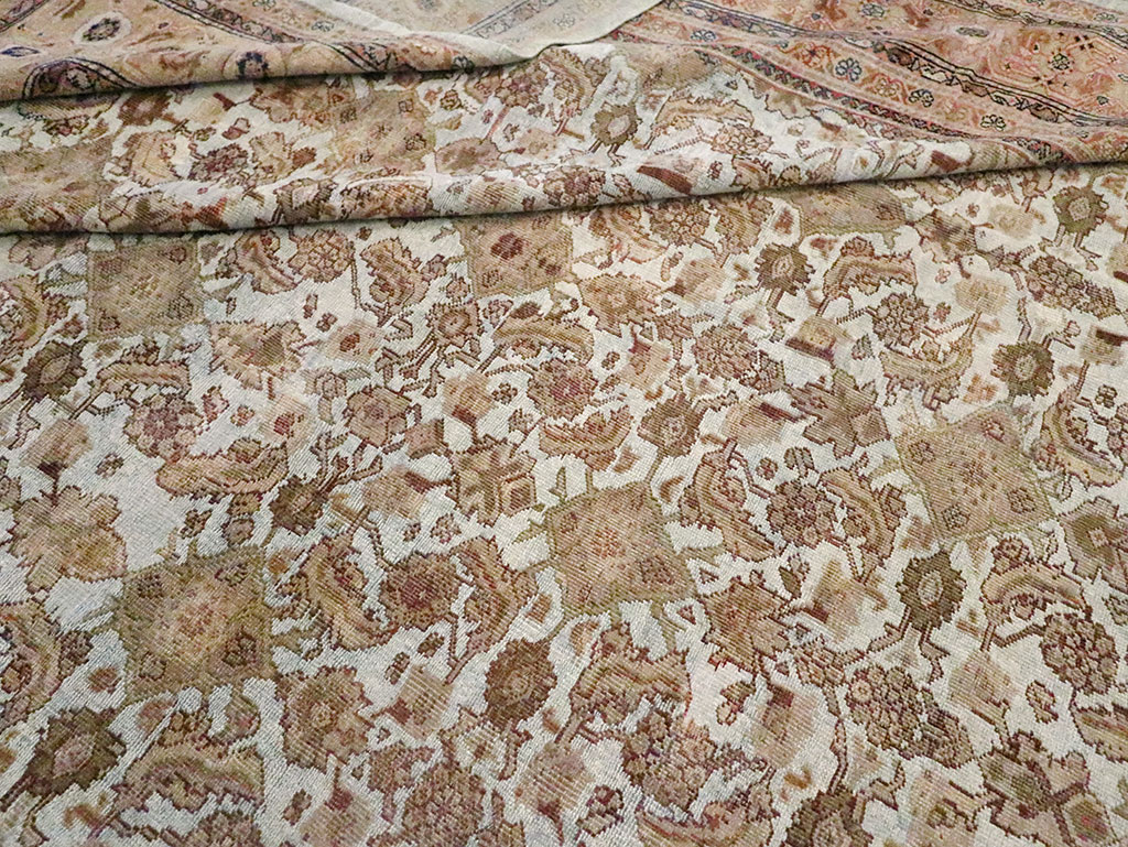 Antique Persian Mahal Carpet, No.19297 - Galerie Shabab