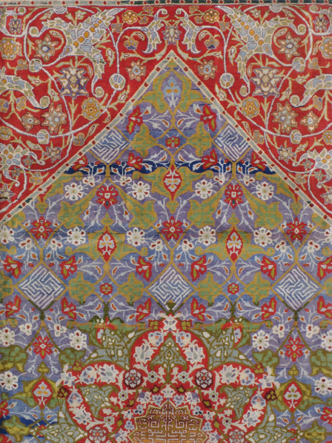 Antique Persian Tabriz Carpet, No.19943 - Galerie Shabab