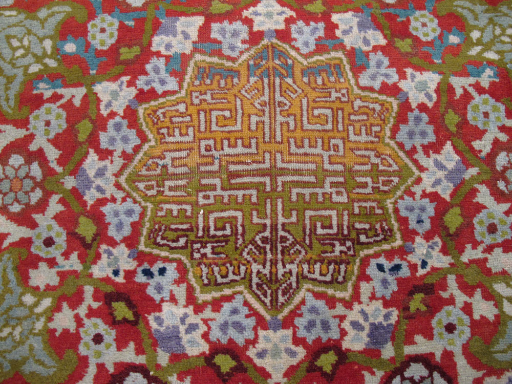 Antique Persian Tabriz Carpet, No.19943 - Galerie Shabab
