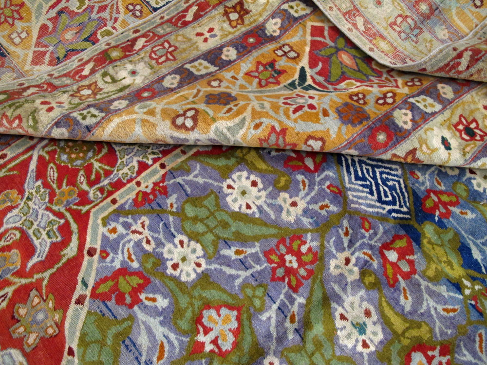 Antique Persian Tabriz Carpet, No.19943 - Galerie Shabab