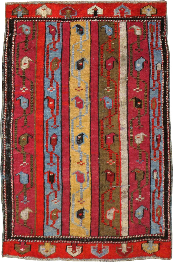Antique Turkish Ghiordes Rug, No.19944 - Galerie Shabab