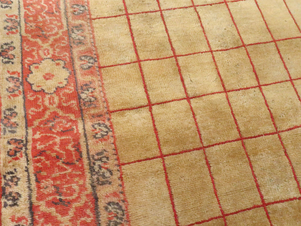 Antique Turkish Borlou Oushak Runner, No.19945 - Galerie Shabab