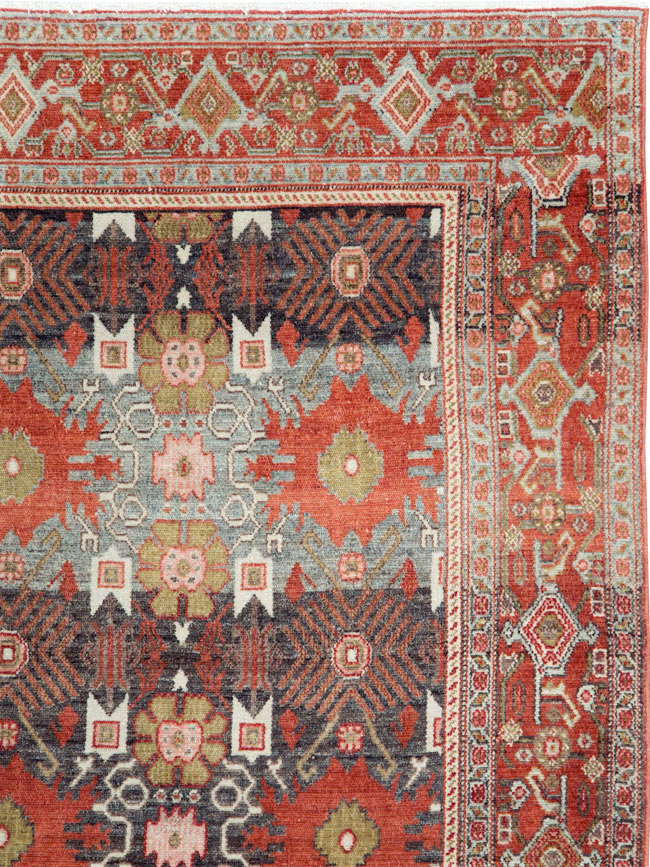 Antique Persian Senneh Rug, No.19946 - Galerie Shabab
