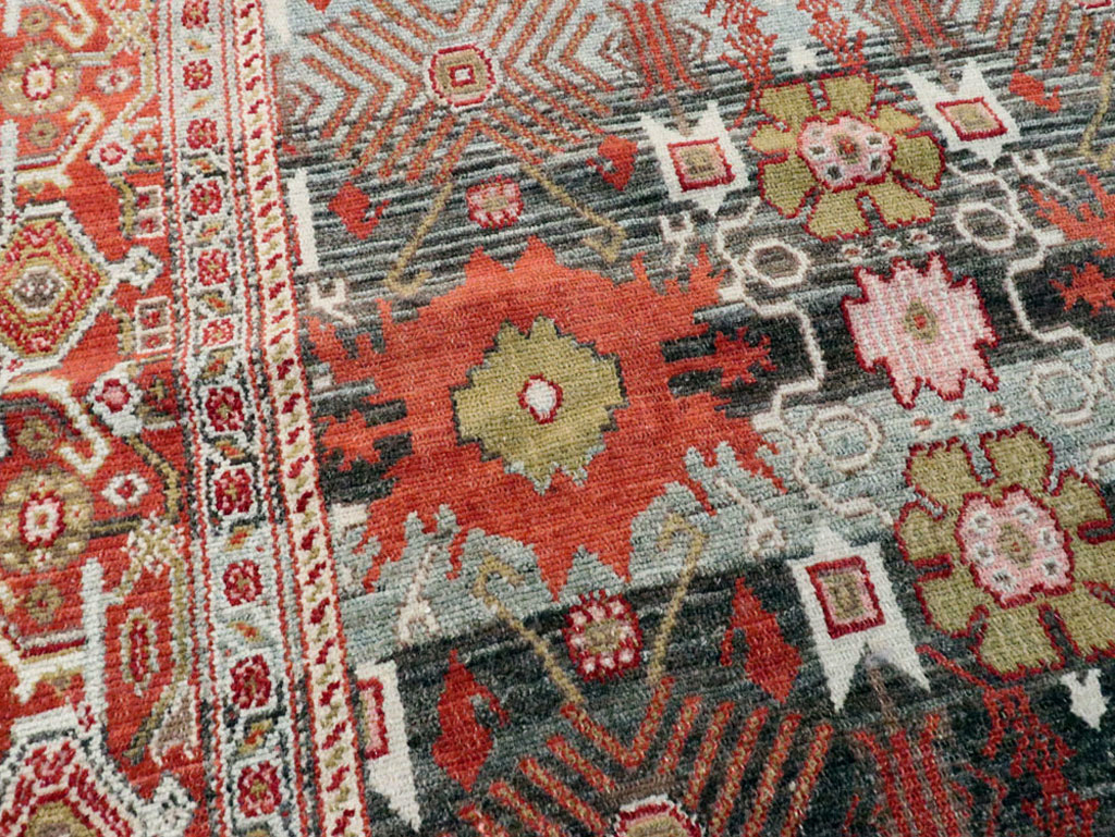 Antique Persian Senneh Rug, No.19946 - Galerie Shabab