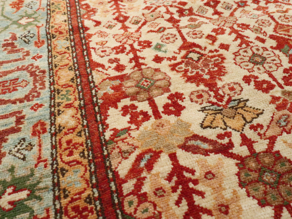 Modern Persian Malayer Accent Rug, No.19962 - Galerie Shabab