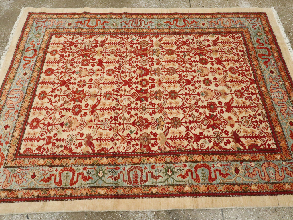 Modern Persian Malayer Accent Rug, No.19962 - Galerie Shabab