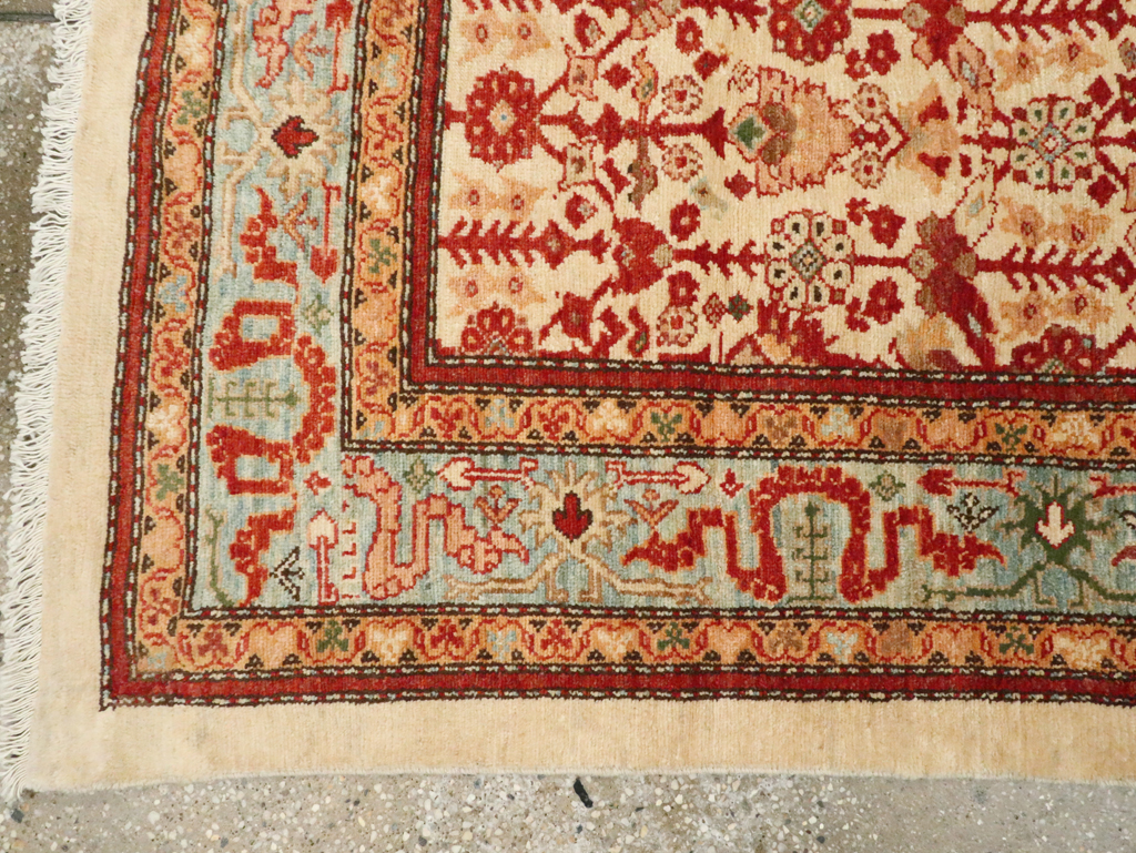 Modern Persian Malayer Accent Rug, No.19962 - Galerie Shabab