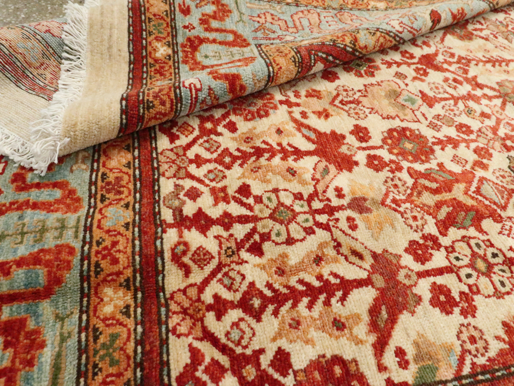 Modern Persian Malayer Accent Rug, No.19962 - Galerie Shabab