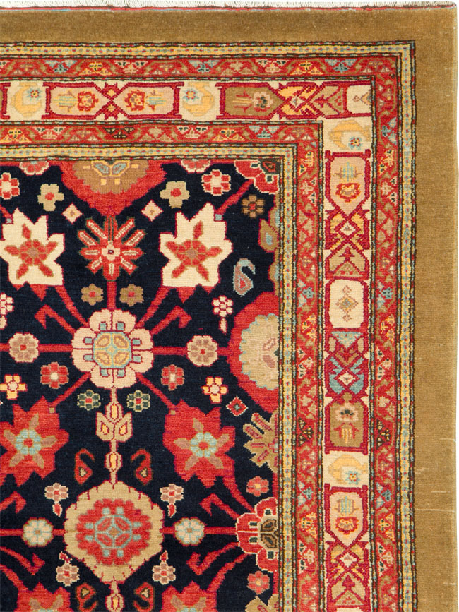 Vintage Inspired Persian Malayer Carpet, No.19963 - Galerie Shabab
