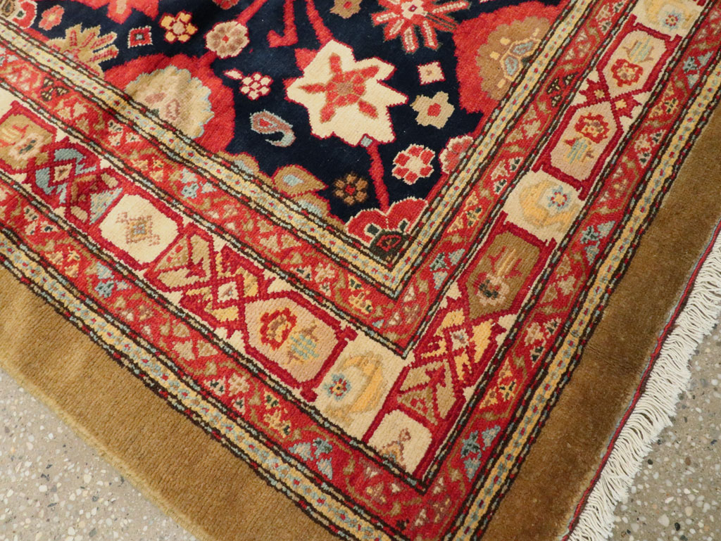 Vintage Inspired Persian Malayer Carpet, No.19963 - Galerie Shabab