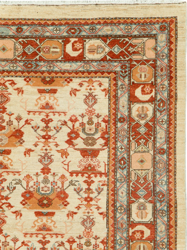 Modern Persian Malayer Accent Rug, No.19965 - Galerie Shabab