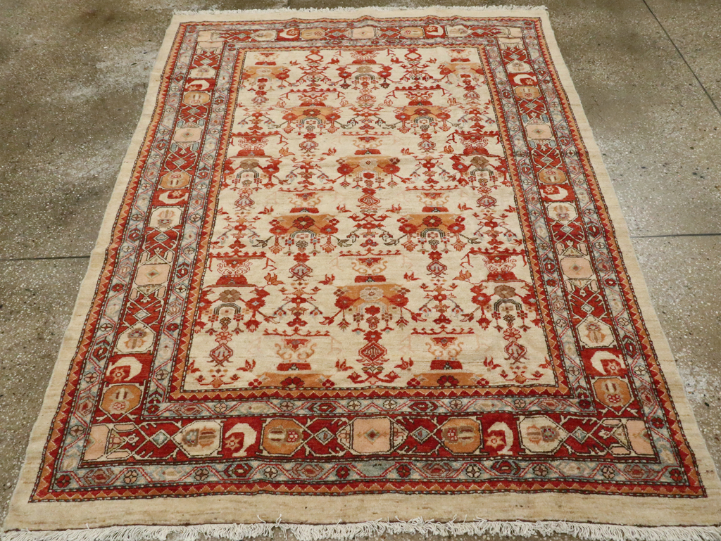 Modern Persian Malayer Accent Rug, No.19965 - Galerie Shabab