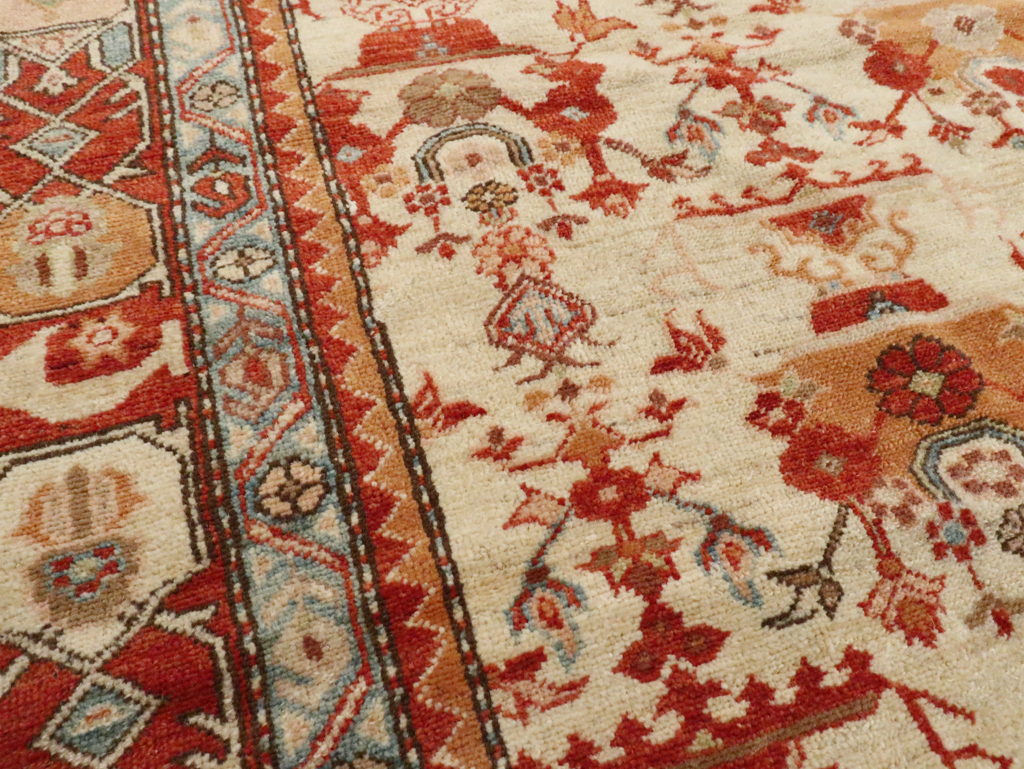 Modern Persian Malayer Accent Rug, No.19965 - Galerie Shabab