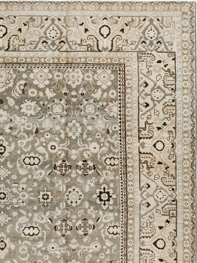 Vintage Persian Malayer Carpet, No.19981 - Galerie Shabab