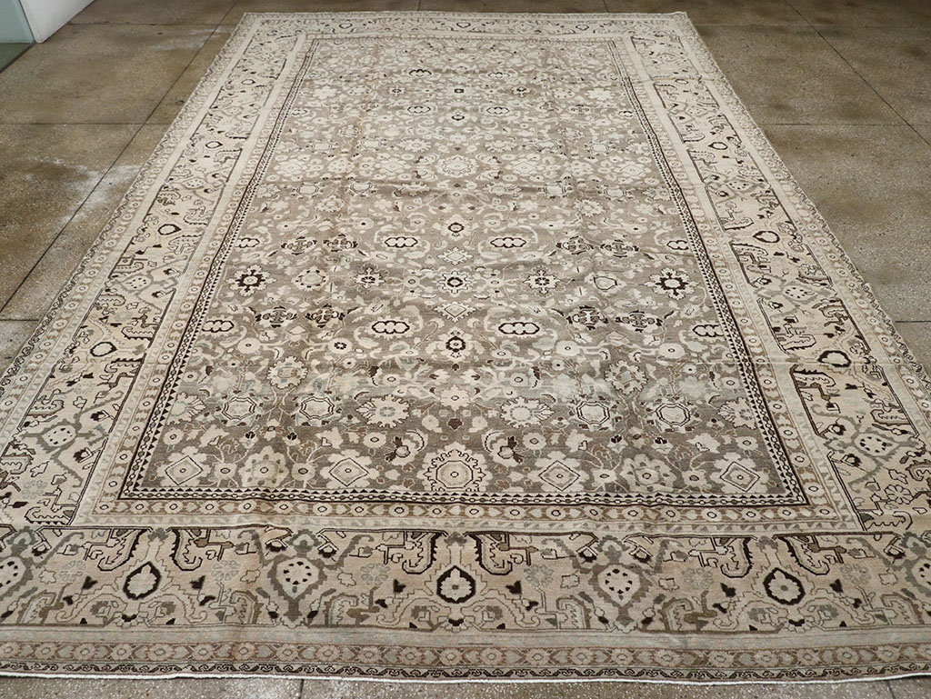 Vintage Persian Malayer Carpet, No.19981 - Galerie Shabab