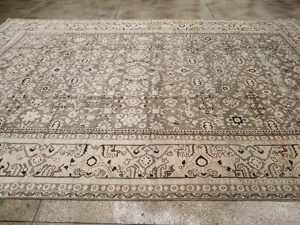 Vintage Persian Malayer Carpet, No.19981 - Galerie Shabab