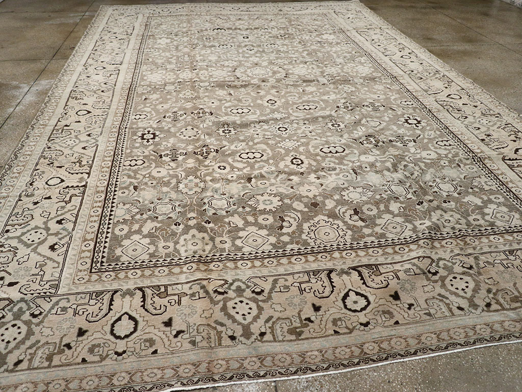 Vintage Persian Malayer Carpet, No.19981 - Galerie Shabab
