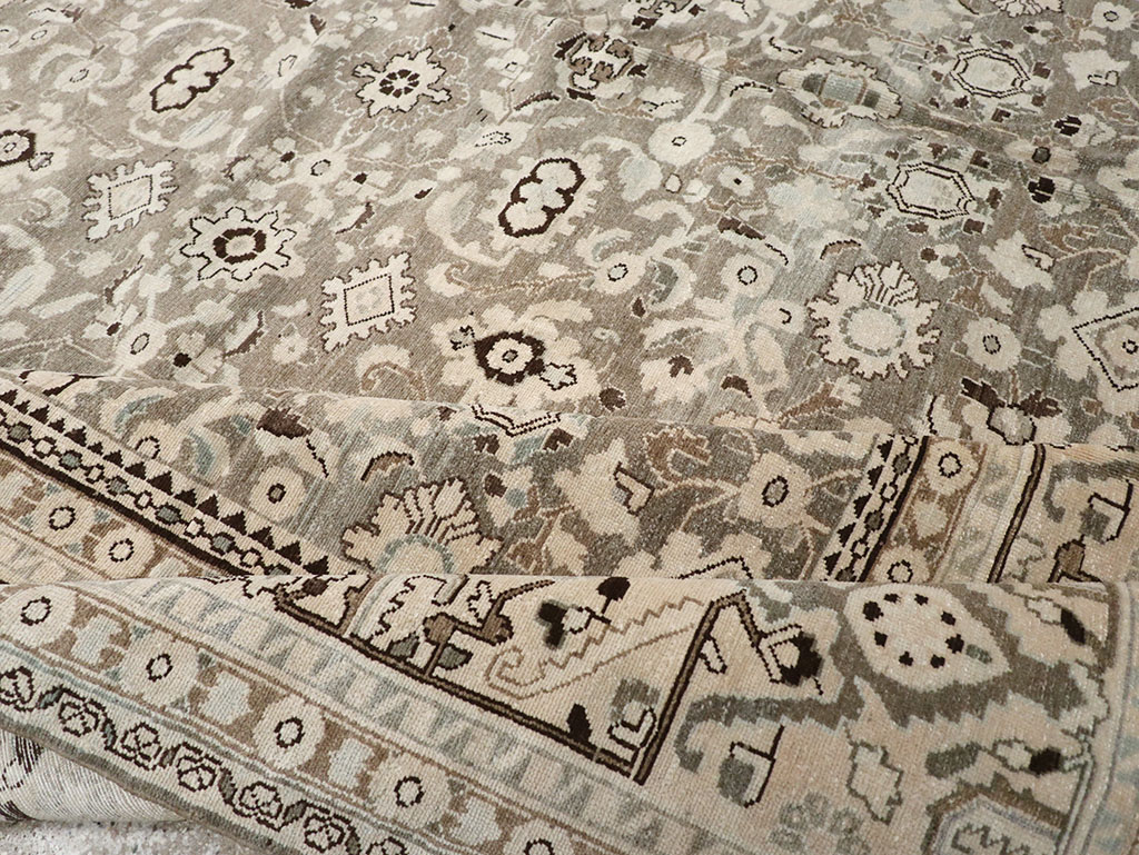 Vintage Persian Malayer Carpet, No.19981 - Galerie Shabab
