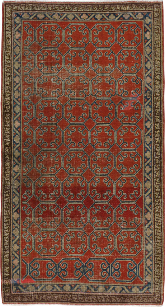 Antique Khotan Rug, No.19983 - Galerie Shabab
