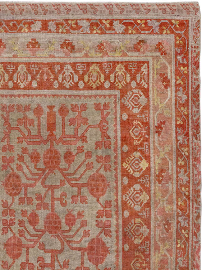 Antique East Turkestan Khotan Gallery Rug, No.19989 - Galerie Shabab