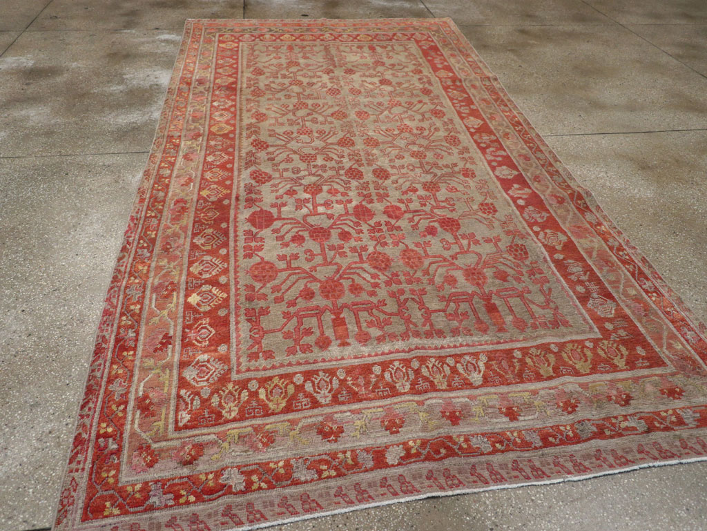 Antique East Turkestan Khotan Gallery Rug, No.19989 - Galerie Shabab