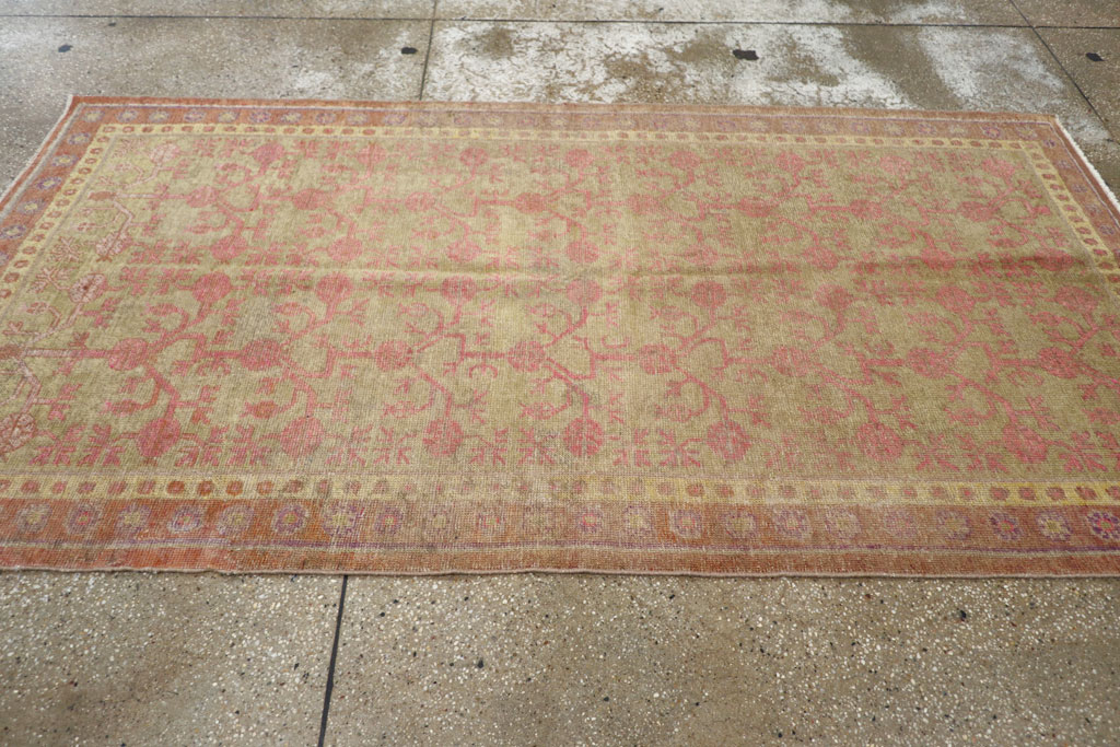 Vintage East Turkestan Khotan Rug, No.19990 - Galerie Shabab