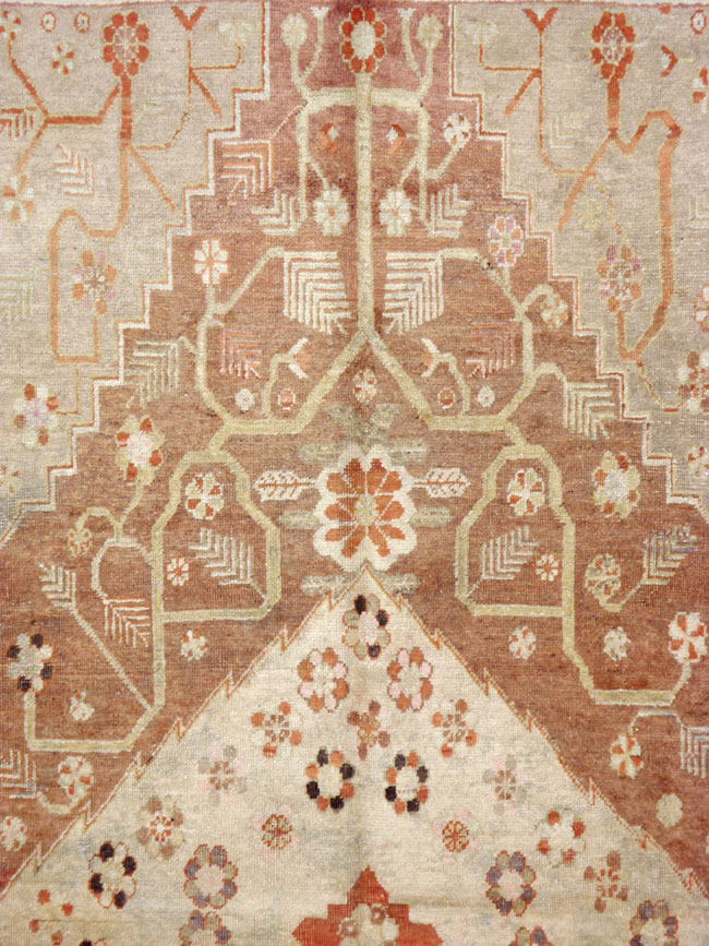Antique East Turkestan Khotan Rug, No.19991 - Galerie Shabab