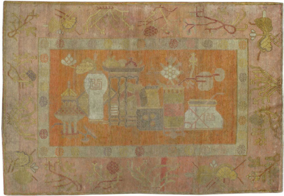 Antique Khotan Rug, No.19992 - Galerie Shabab