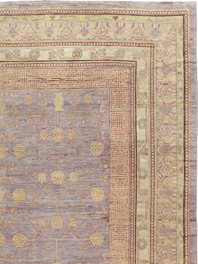 Modern East Turkestan Khotan Carpet, No.19996 - Galerie Shabab