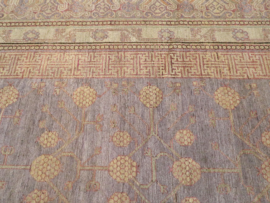 Modern East Turkestan Khotan Carpet, No.19996 - Galerie Shabab