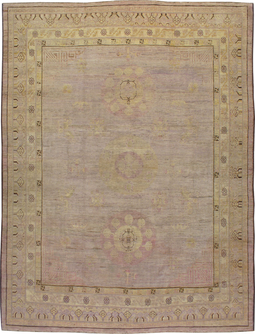 Vintage Khotan Carpet, No.19999 - Galerie Shabab