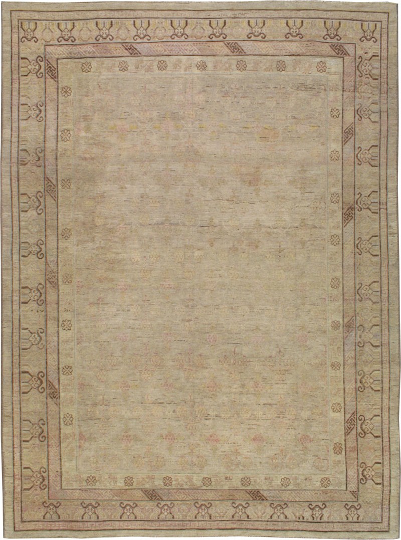 Vintage Khotan Carpet, No.20000 - Galerie Shabab