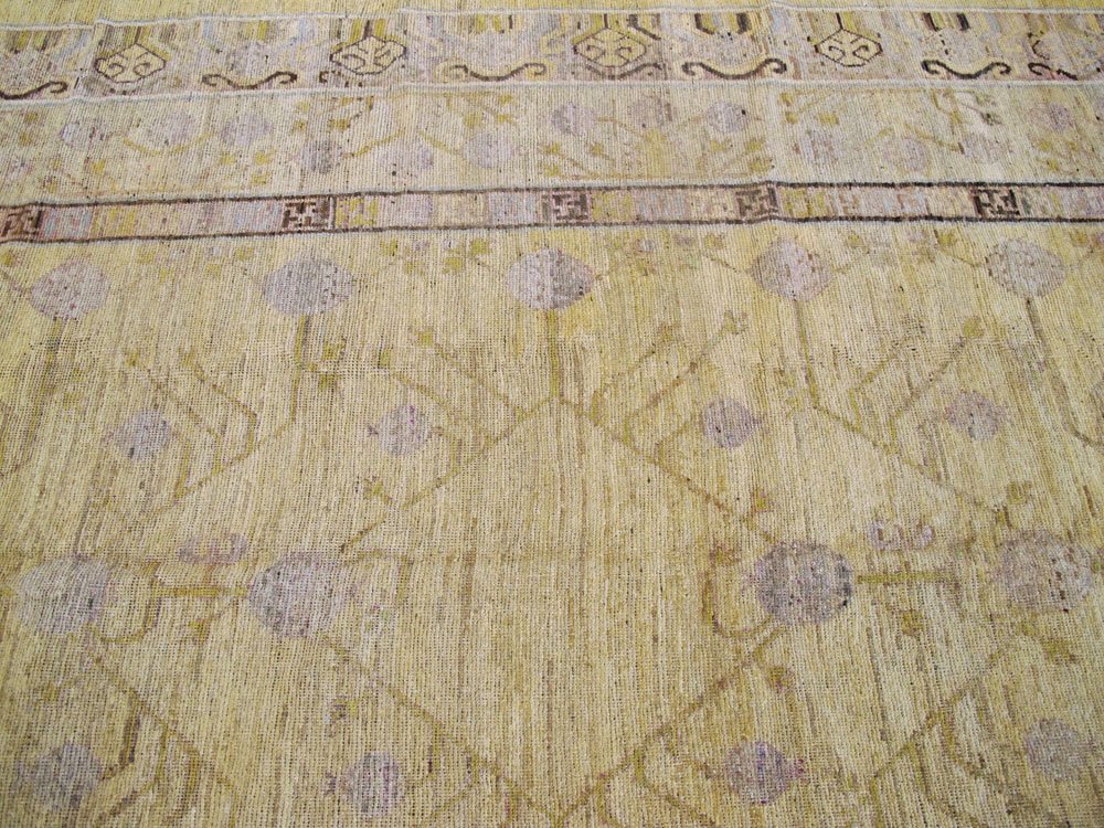 Modern East Turkestan Khotan Carpet, No.20001 - Galerie Shabab