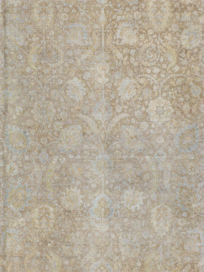 Antique Persian Tabriz Oversize Carpet, No.20010 - Galerie Shabab