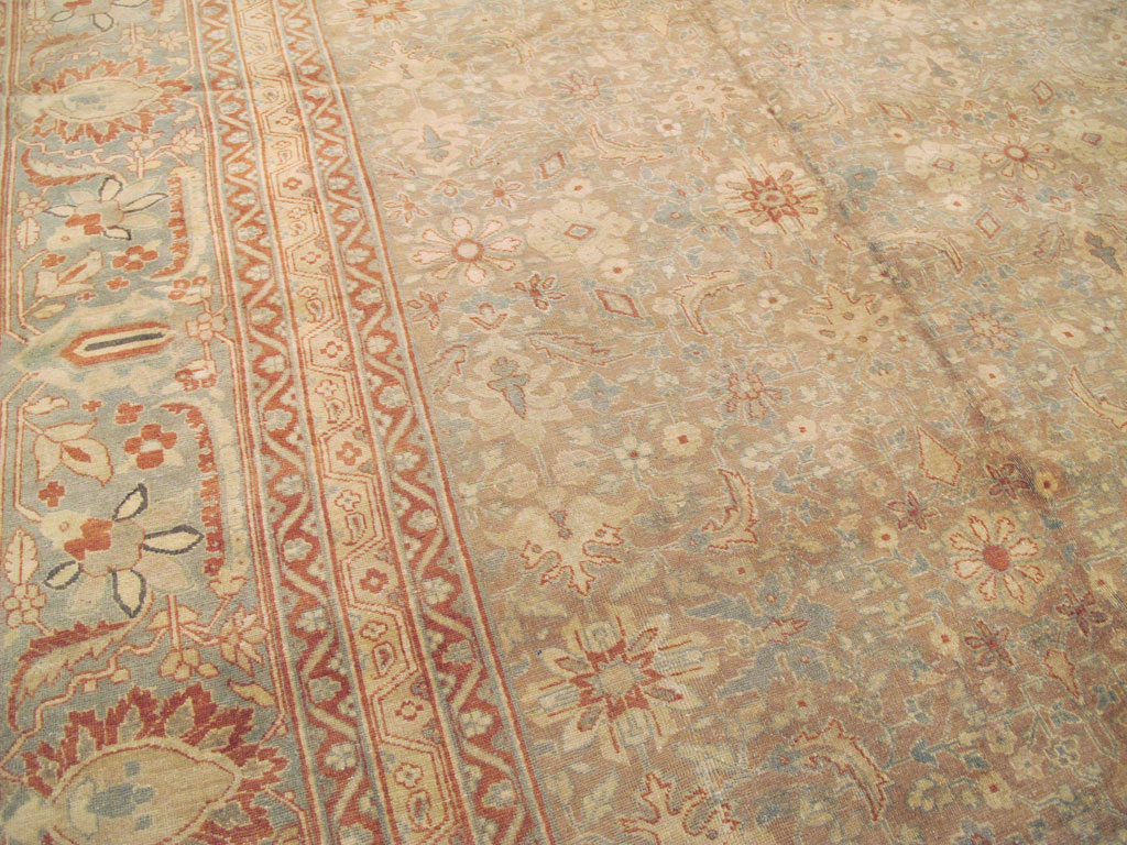 Antique Persian Tabriz Carpet, No.20012 - Galerie Shabab