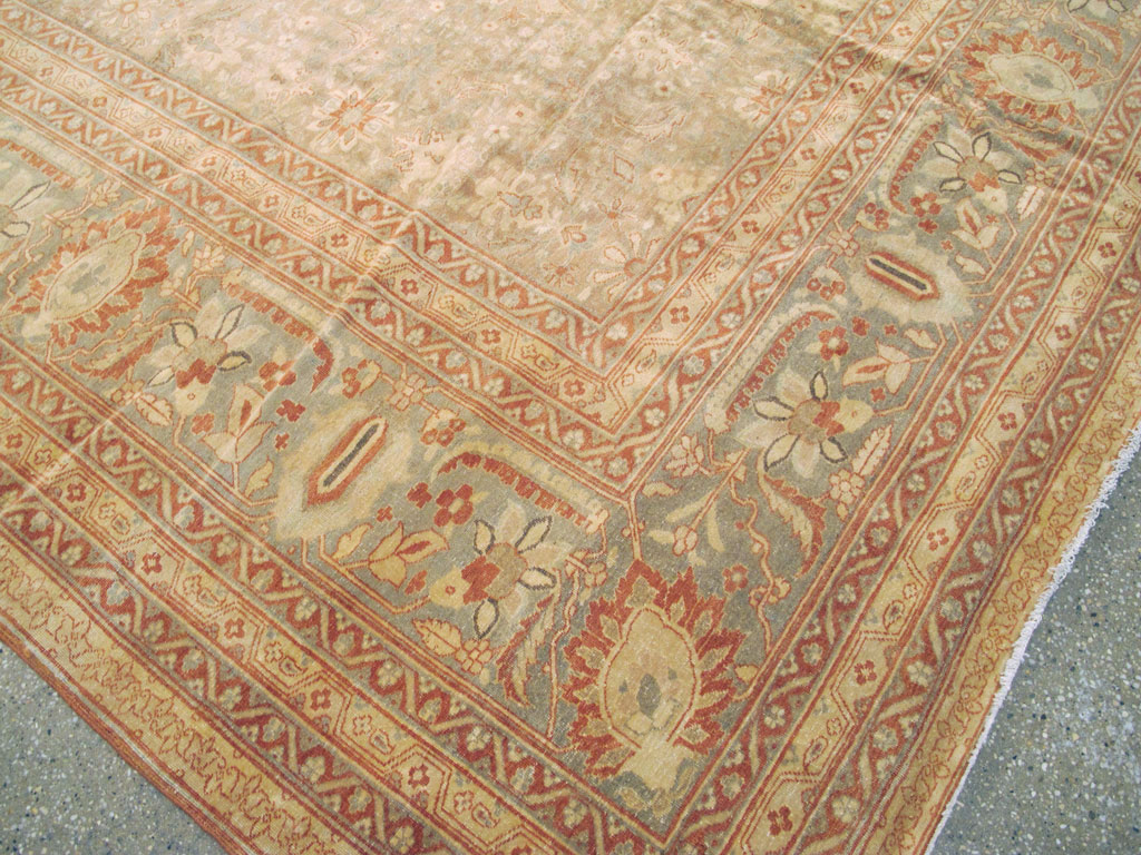 Antique Persian Tabriz Carpet, No.20012 - Galerie Shabab