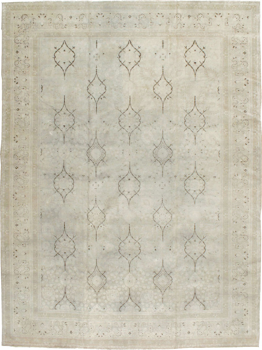 Antique Persian Tabriz Carpet, No.20014 - Galerie Shabab