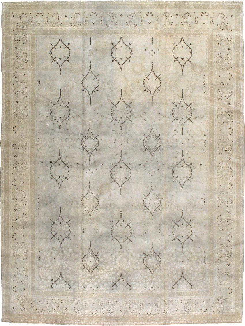 Antique Persian Tabriz Carpet, No.20014 - Galerie Shabab