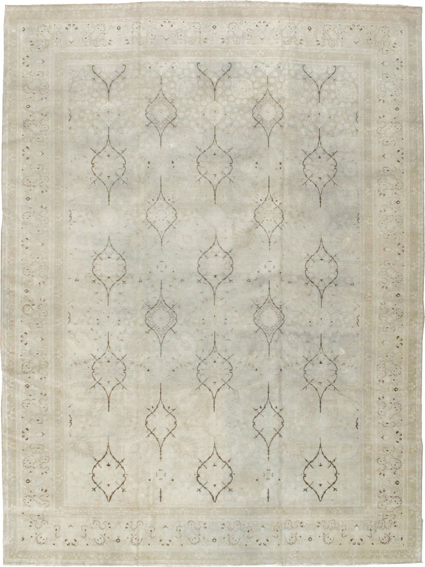 Antique Persian Tabriz Carpet, No.20014 - Galerie Shabab