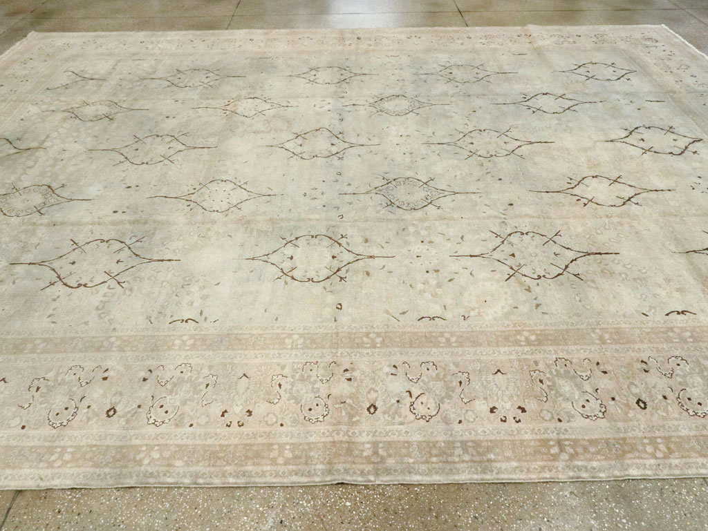 Antique Persian Tabriz Carpet, No.20014 - Galerie Shabab