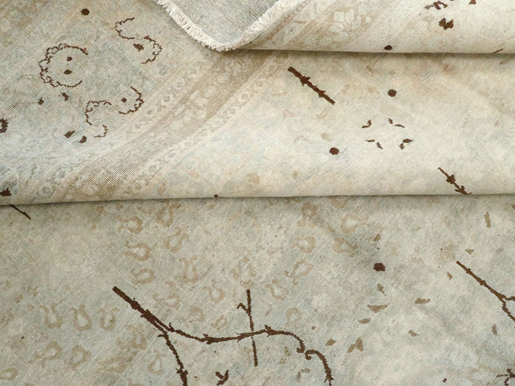 Antique Persian Tabriz Carpet, No.20014 - Galerie Shabab