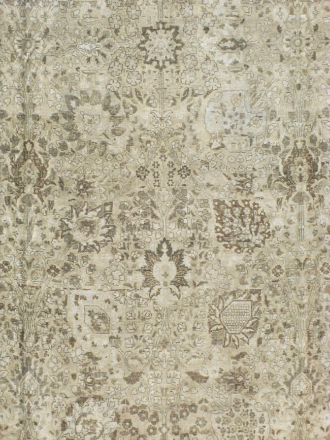 Antique Persian Tabriz Carpet, No.20018 - Galerie Shabab