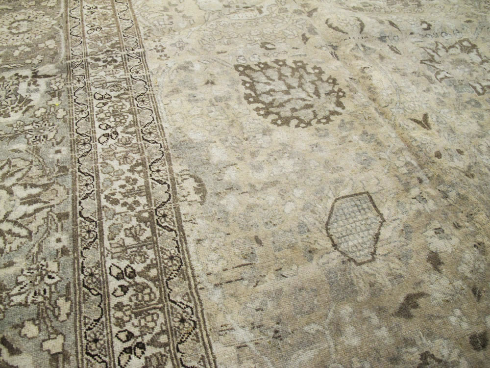 Antique Persian Tabriz Carpet, No.20018 - Galerie Shabab