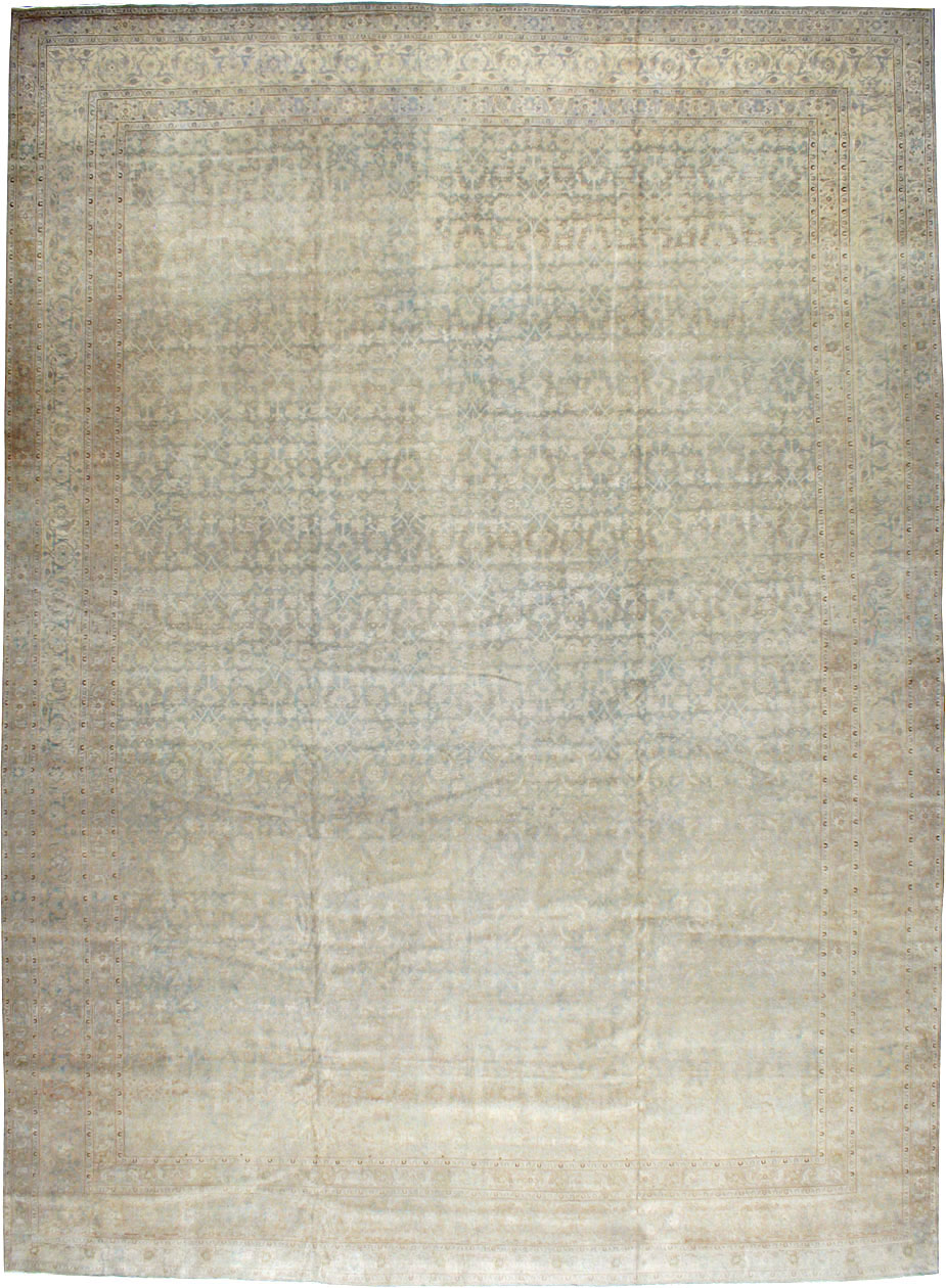 Antique Persian Tabriz Carpet, No.20023 - Galerie Shabab