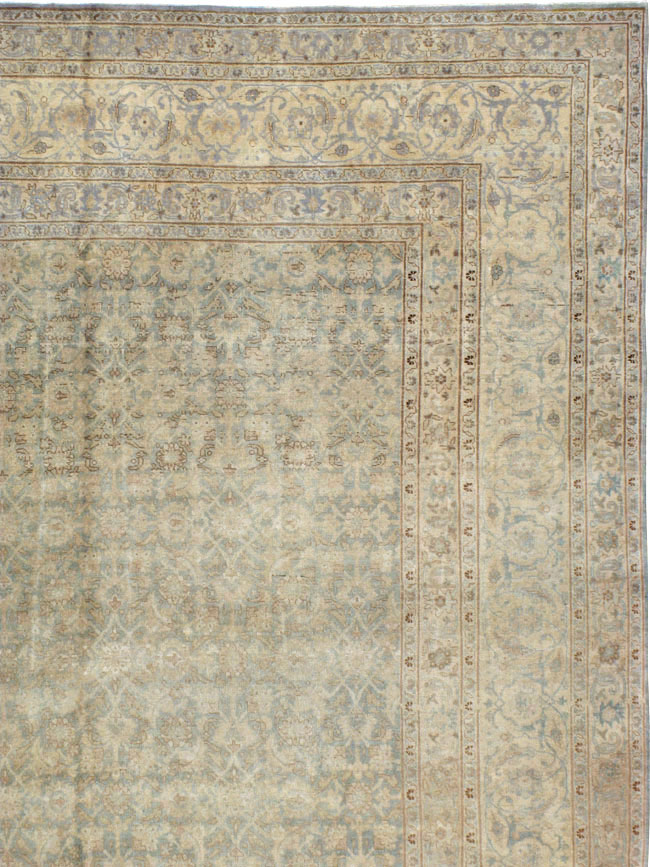 Antique Persian Tabriz Carpet, No.20023 - Galerie Shabab