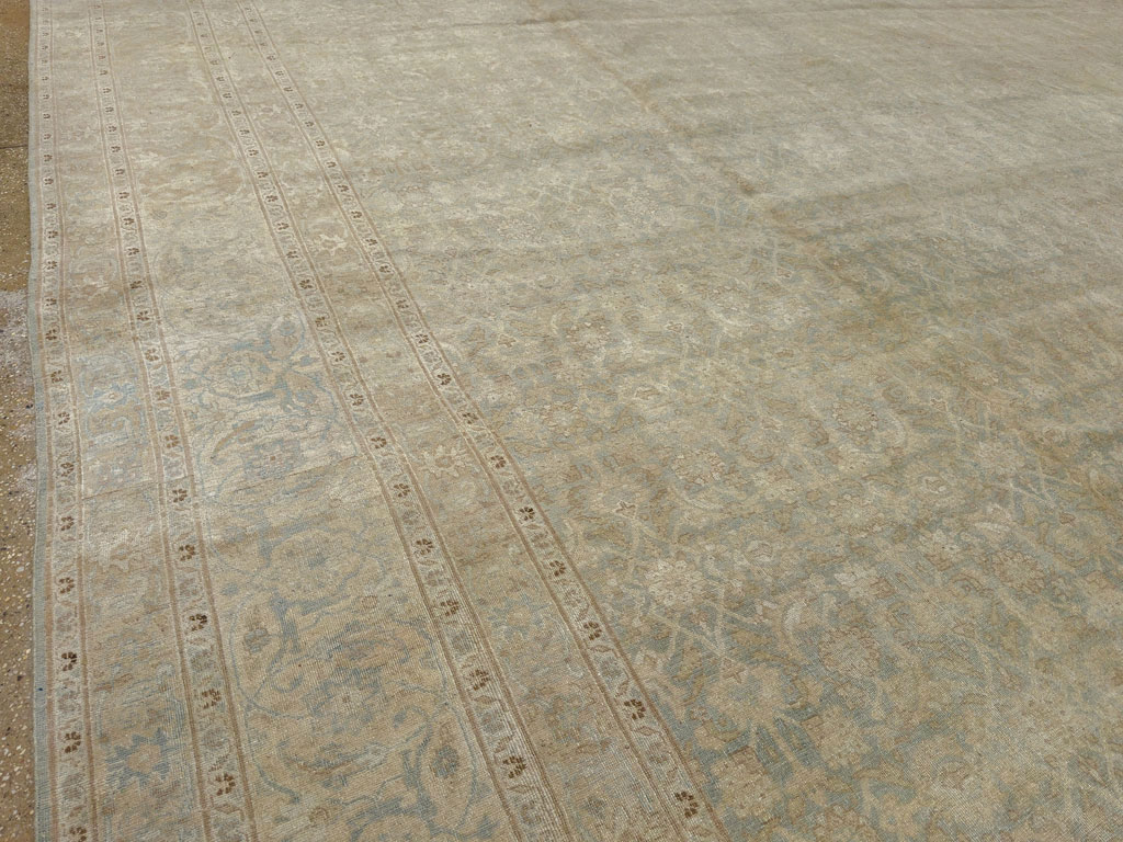 Antique Persian Tabriz Carpet, No.20023 - Galerie Shabab