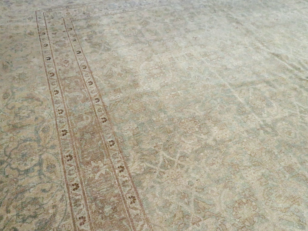 Antique Persian Tabriz Carpet, No.20023 - Galerie Shabab