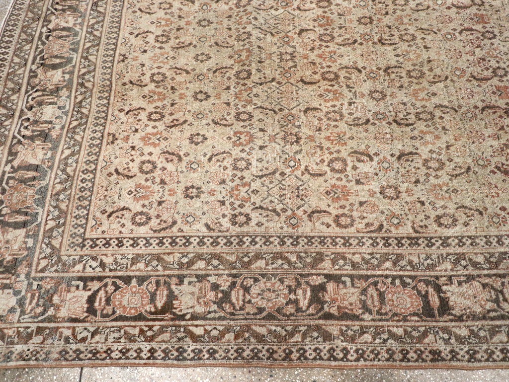 Antique Persian Tabriz Carpet, No.20025 - Galerie Shabab