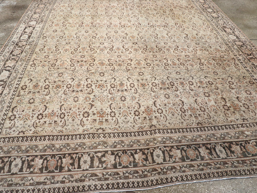 Antique Persian Tabriz Carpet, No.20025 - Galerie Shabab