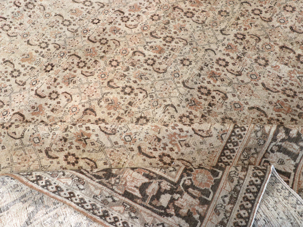 Antique Persian Tabriz Carpet, No.20025 - Galerie Shabab